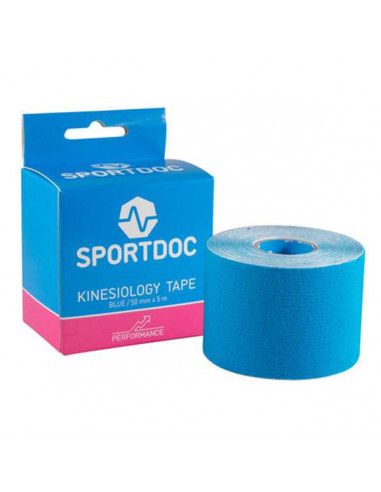 SPORTDOC Kinesiology Tape 50mm x 5m  Blue