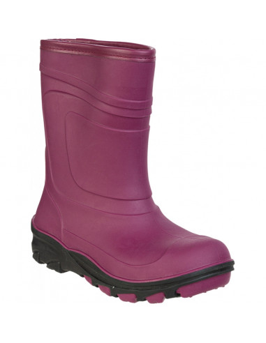 ZIGZAG Fian Kids Thermo Boot 30% Wool lining Purple