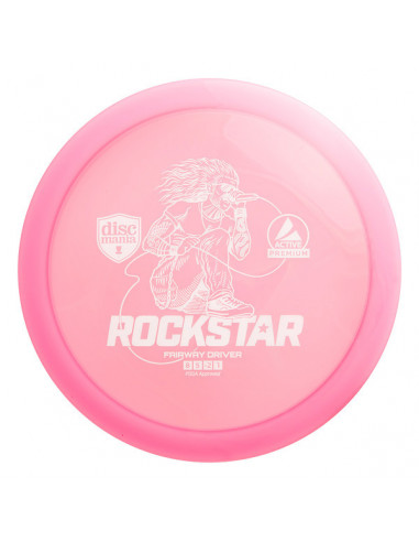 DISCMANIA Active Premium Rockstar, Pink