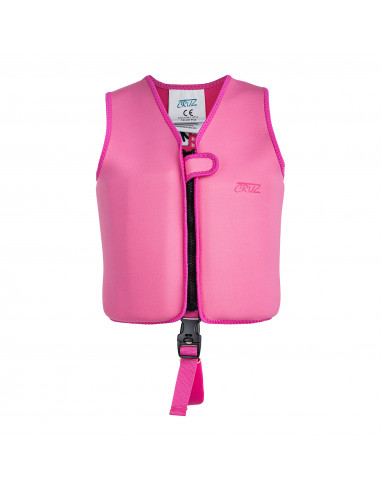 CRUZ Kids Neoprene Swim Vest Pink 3-6 Years