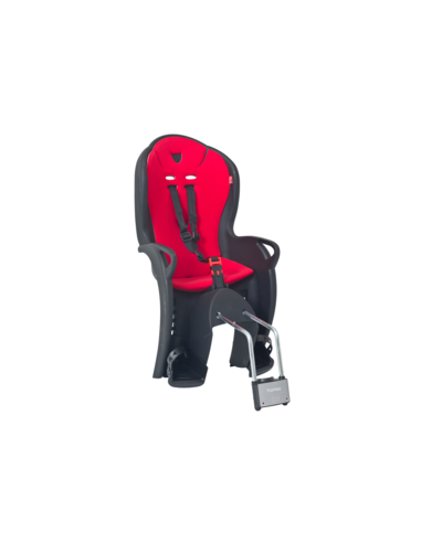 HAMAX KISS BARNSITS med ramfäste black/red