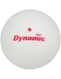 DYNAMIC RACKET TT BALL 1* -...