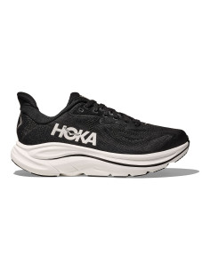 HOKA W CLIFTON 10 BLACK/WHITE